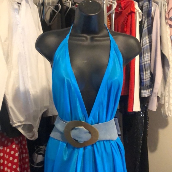 Aqua Maxi Gown – Colors of Fashion, NWT - Picture 8 of 15